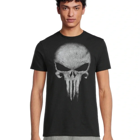 The Punisher Men's and Big Men's Graphic Tee - Picture 2 of 5